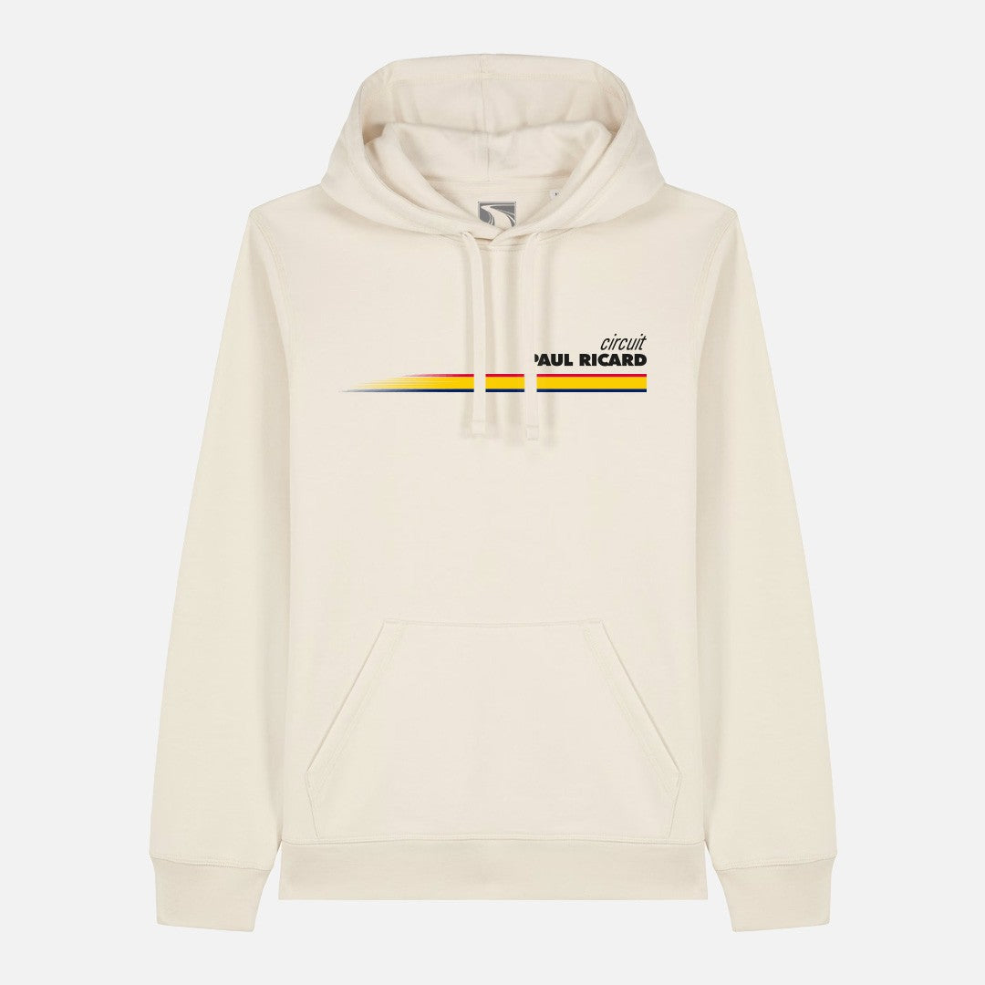 Parka Vintage Rétro Années 70 Circuit Paul Ricard - Taille S, Blanc, Neuve Sans étiquettes, Style Maillot