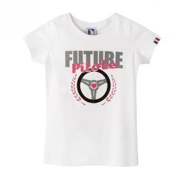 T-SHIRT FUTURE PILOTE FILLE - CPR