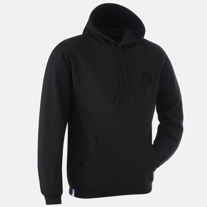 SWEAT CAPUCHE CASQUE NOIR - CPR