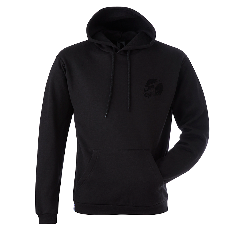 SWEAT CAPUCHE CASQUE NOIR - CPR