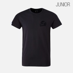 T-SHIRT JUNIOR CASQUE NOIR...