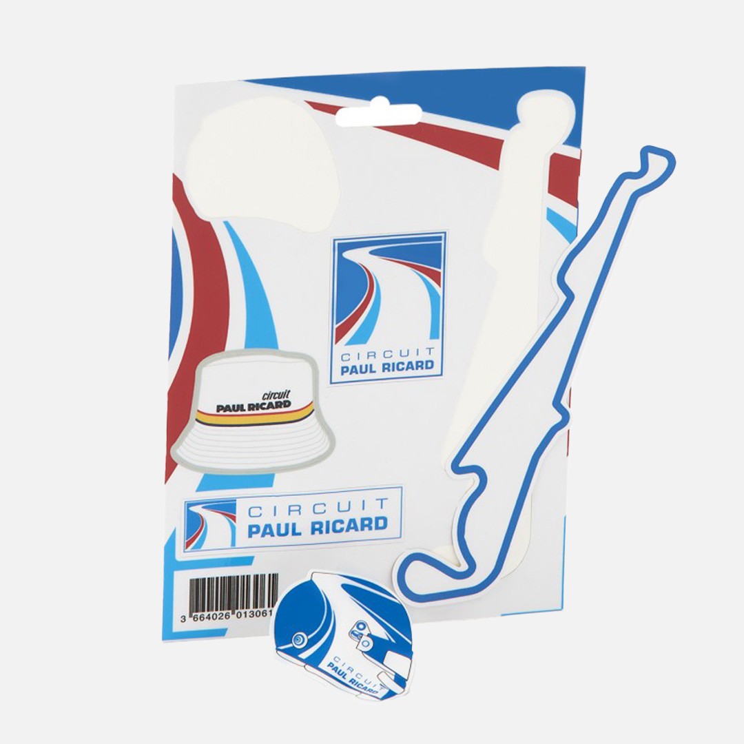 PLANCHE STICKERS CPR – CIRCUIT PAUL RICARD